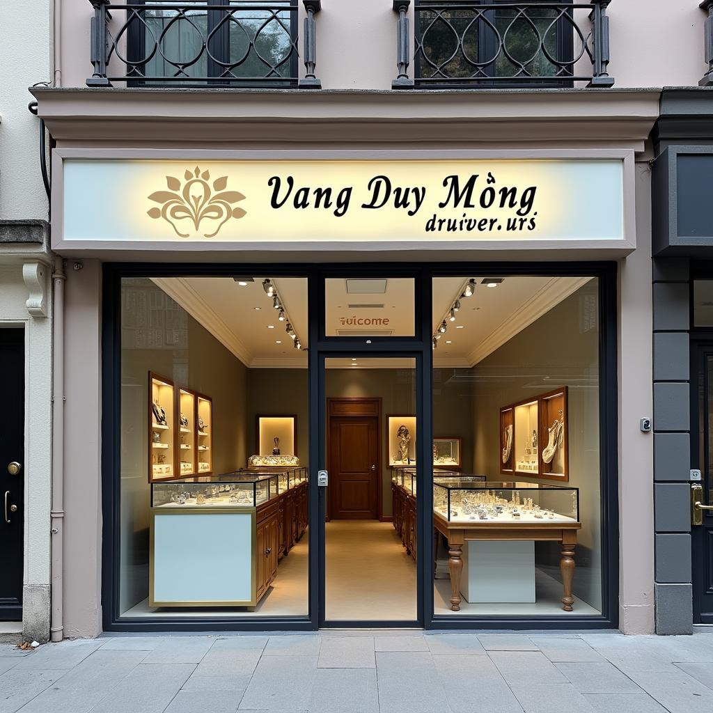 Cua hang vang Duy Mong uy tin chat luong nhieu nam kinh nghiem